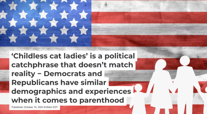 Republicans and Democrats tend to have children at around the same rates and ages and to view parenthood in a similar way. iStock / Getty Images Plus
